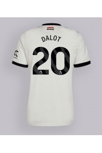 Manchester United Diogo Dalot #20 Fotballdrakt Tredje Klær 2024-25 Korte ermer